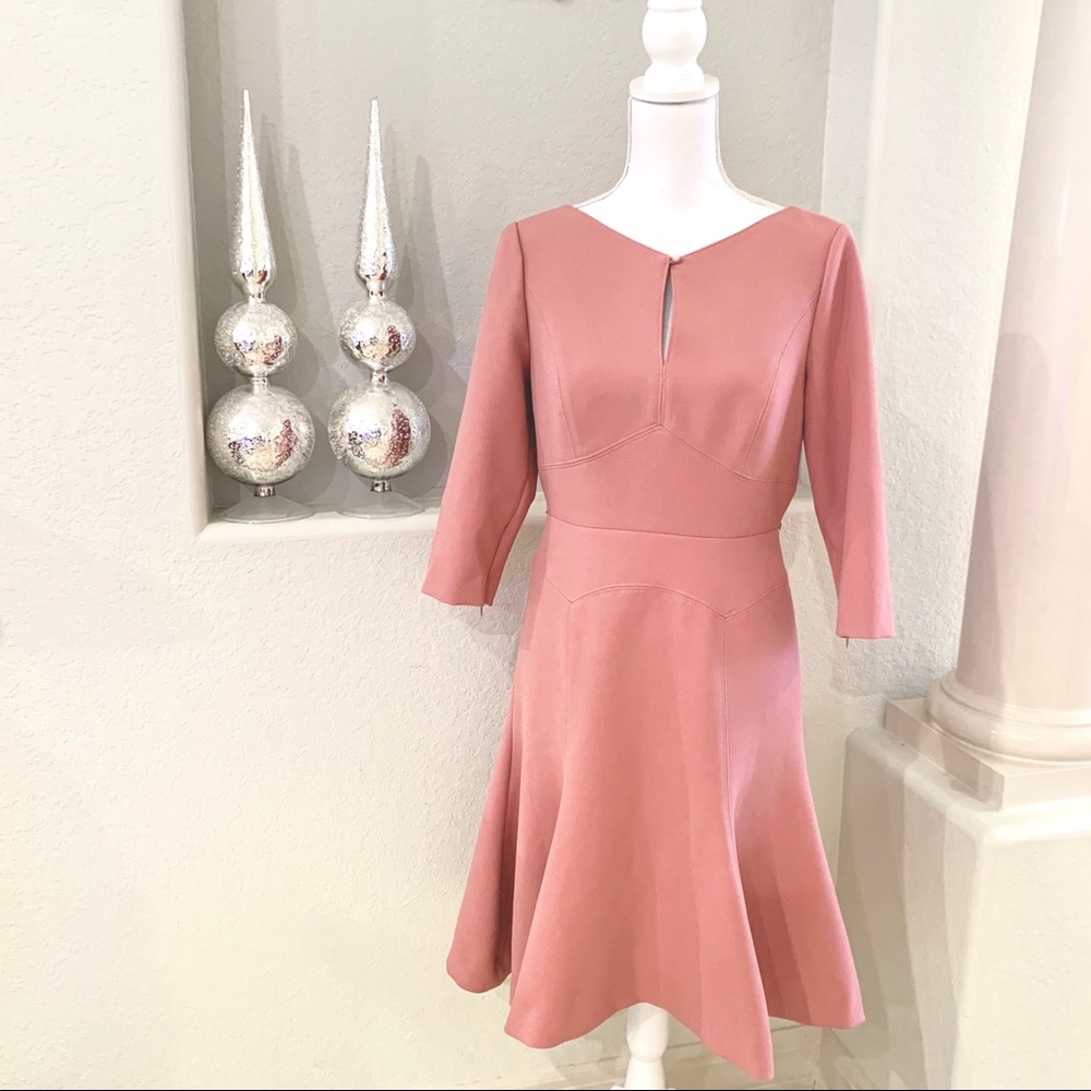 WHBM Pink Flattering A-line Dress